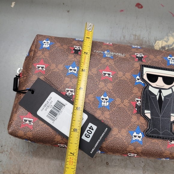 Karl Lagerfeld Paris Women's Maybelle Slg Cosmetic Bag - Picture 7 of 9